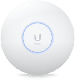 Ubiquiti UniFi 6+ - Indoor Access Point - WiFi 6 tot 2402 Mbps - Ø160 x 33 mm