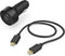 Hama Auto-oplaadset, USB-C, PD/Qualcomm®, USB-A, 18W, USB-C-kabel, 1,5 m, zwart