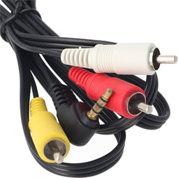 AV-kabel geschikt voor Canon STV-250N, Sony VMC-20FR met 3,5 mm jackplug