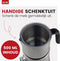 DistinQ® Melkopschuimer - Inductiemelkopschuimer Elektrisch 500 Watt - 4 Programma's