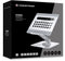 Conceptronic DONN27G - Laptop Standaard - 7-in-1 USB 3.2 Gen 1 Docking Station 360° draaibaar - Zilver