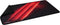 Genesis Carbon 500 Maxi Flash G2 - Muismat - Waterbestendig - Rood