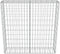 vidaXL - Schanskorfmuur - met - deksels - 300x50x100 - cm - gegalvaniseerd - staal
