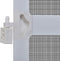 vidaXL - Hordeur - met - scharnieren - 100x215 - cm - bruin