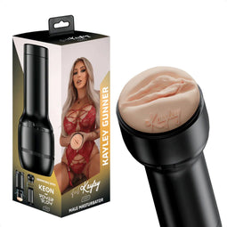 Kiiroo Pocket Pussy Kayley Gunner - Masturbator voor Man - Realistisch en Zacht - Geoptimaliseerd voor Keon en PowerBlow - FeelStar Masturbators