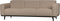 BePureHome Statement 3-Zits Bank - Boucle - Beige - 77x230x93