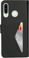 Mobiparts Huawei P30 Lite - Wallet Case - Extra opbergvak - Zwart