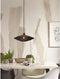 GOOD&MOJO Hanglamp Iguazu - Jute Zwart - Ø40x12cm - - Hanglampen Eetkamer, Slaapkamer, Woonkamer