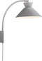 Nordlux Dial - Wandlamp E27 - Scandinavisch design - Grijs