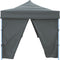 vidaXL - Vouwtent - pop-up - met - 8 - zijwanden - 3x9 - m - antraciet