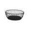 Broodmand My Bar Zwart Metaal Ovalen 20 x 15 x 8 cm (12 Stuks)