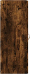 vidaXL - Hangkast - 34,5x34x90 - cm - gerookt - eikenkleurig