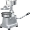 vidaXL - Hamburgerpersmachine - met - 500 - scheidingsbladen - 10 - cm - aluminium