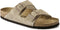 Birkenstock Arizona SFB VL Narrow - Dames Slippers - Suède - Bruin - Maat 38