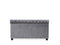 AVALLON - Tweepersoonsbed - Grijs - 160 x 200 cm - Fluweel