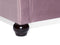 AVALLON - Tweepersoonsbed - Roze - 180 x 200 cm - Fluweel