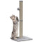 Avalo Krabpaal met Speelballetje - 36x36x74 - Lichtgrijs - Krabpaal voor Katten