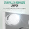 Avalo - Make Up Spiegel Met Verlichting - 80x60 CM - Hollywood Spiegel - Spiegel Met Verlichting - Make Up Spiegel - 3 Dimbare Lichtstanden - 10x Vergroting - Ingebouwde USB Lader