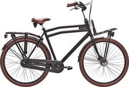 Avalon Cargo - Transportfiets voor Heren - 28 Inch 59 cm - 3 Versnellingen - Matzwart