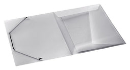 Quantore - Elastomap jalema college file a4 3 kleppen pp transparant | 25 stuks