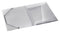 Quantore - Elastomap jalema college file a4 3 kleppen pp transparant | 25 stuks