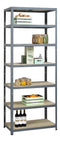 Avasco Opbergrek L Strong - 222cm hoog - 1400 kg draagkracht - 200 kg draagkracht per plank - monteren zonder schroeven