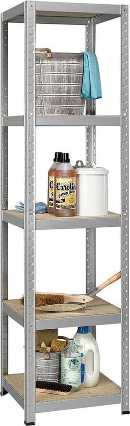 Avasco Opbergrek Vierkant (Strong Cube stellingrek) - 45x45x176 - stellingkast met 5 legborden