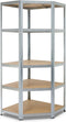 Avasco Stellingkast Hoek - stellingrek 176x75x40x50cm - 5 planken - 175kg draagkracht per plank