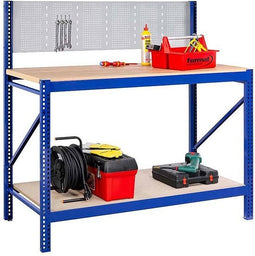 Avasco stevige werkbank Industrial work 145x150x60cm met toolboard