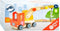 Small Foot - Houten Kraannwagen met Beweegbare Kraan