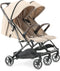 Deryan Rolo X2 - Dubbele Buggy - Compact vouwbaar - Nougat