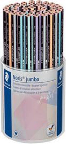 STAEDTLER Noris jumbo pastel - potlood HB - 48 stuks