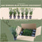 Plants by Frank | 1 strekkende meter Venijnboom haag | 6x Taxus media Groenland Ø12 cm - 20 cm| winterharde haagplanten | Groenblijvende haag | Tuinplanten | Planten
