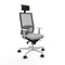 Bureaustoel met hoofdsteun Piqueras y Crespo 4B026N1 Lichtgrijs