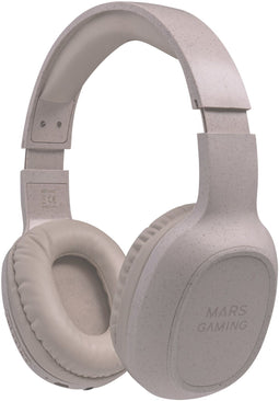 Mars Gaming MHW-ECO - Over-Ear Koptelefoon - Draadloos Bluetooth - Grijs