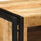 vidaXL - Nachttafel - 40x40x59 - cm - Massief - Ruw - Mangohout