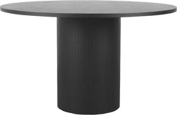 LABEL51 Eetkamertafel Oliva Zwart Eiken