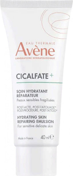 Avène Cicalfate+ Hydraterende en Herstellende Verzorging na Ingreep of Tatoeage 40 ml