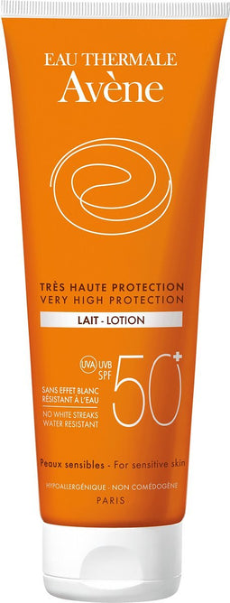 Avene Sun Care Eau Thermale Lotion Spf50+ - Zonnebrand - 100 ml