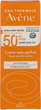 Avène Unscented Cream Spf 50+ - Zonnebrand - 50 ml