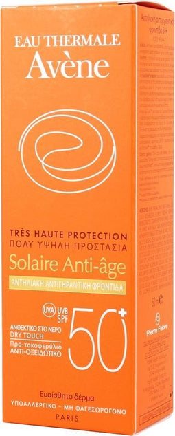 Avène Zon Anti-Aging Crème SPF50+ - Zonnebrand - 50 ml