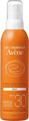 Avène Zon Protector Spray Solaire Haute Avene Spf 30 - Zonnebrand - 200 ml