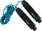 Avento Springtouw - Foam Grip - Zwart/Blauw