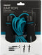 Avento Springtouw - Foam Grip - Zwart/Blauw