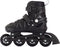 Aventuri Verstelbare Inline Skates - Semi-softboot Skeelers - Verstelbaar Maat 38-41 (L) - Voor Jongens en Meisjes - Zwart