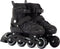 Aventuri Verstelbare Inline Skates - Semi-softboot Skeelers - Verstelbaar Maat 38-41 (L) - Voor Jongens en Meisjes - Zwart