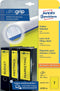 Avery Border Binder Labels, Yellow 192 x 38mm (20)