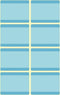 Avery Diepvriesetiket Z-design 36 X 28 Mm Papier 40 Stuks
