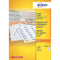 Avery - Etiket avery dp144 105x42mm wit 1400 stuks