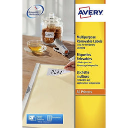 Avery - Etiket avery l4737rev-25 63.5x29.6mm wit 675 stuks